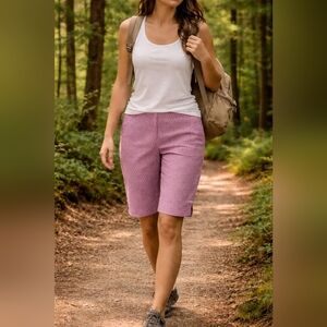 Columbia Mauve Bermuda Shorts Size Medium